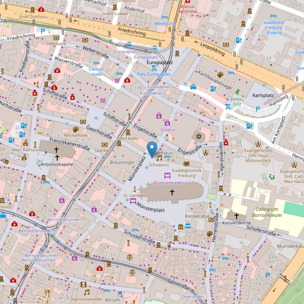 Karte Eröffnungsveranstaltung Münsterplatz