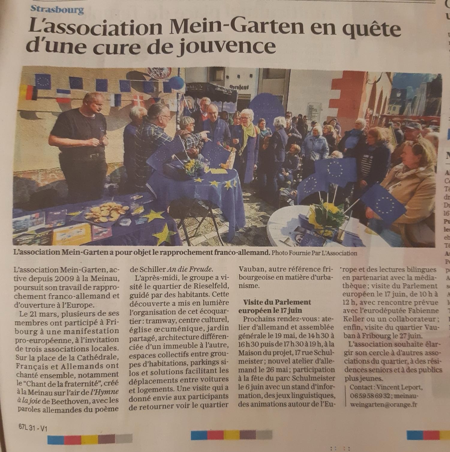 DNA berichtet über Blaue Pause
